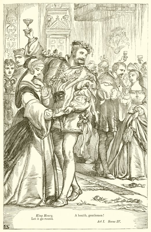 Król Henryk VIII autorstwa Henry Courtney Selous
