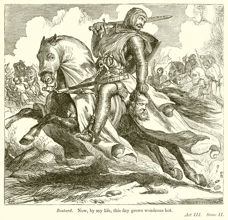 Król Jan autorstwa Henry Courtney Selous