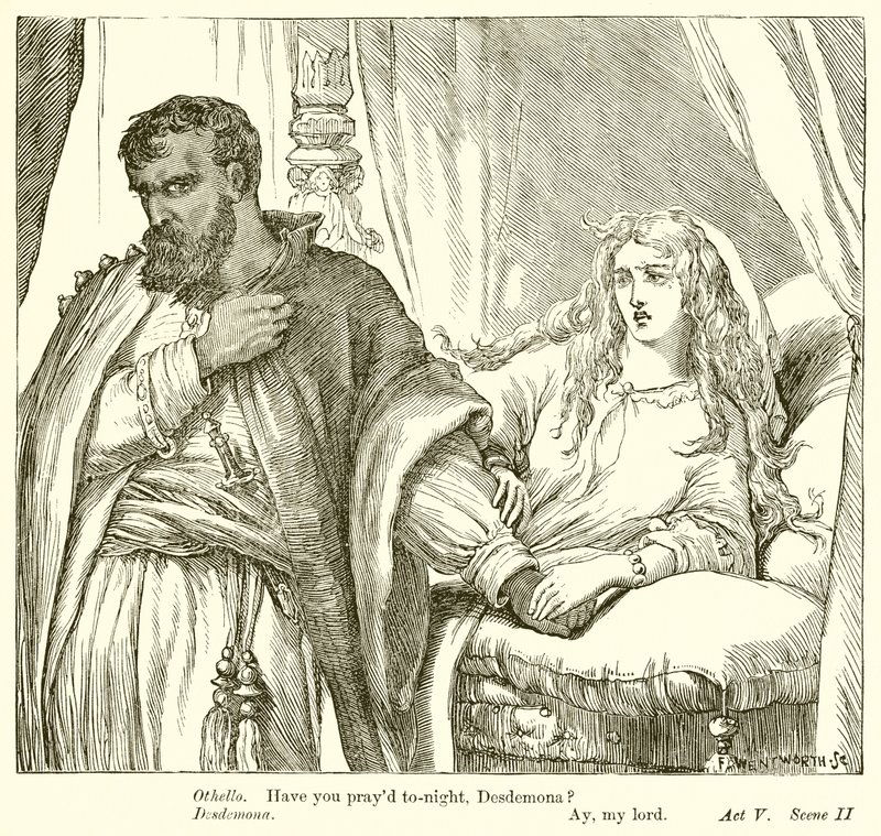 Otello autorstwa Henry Courtney Selous