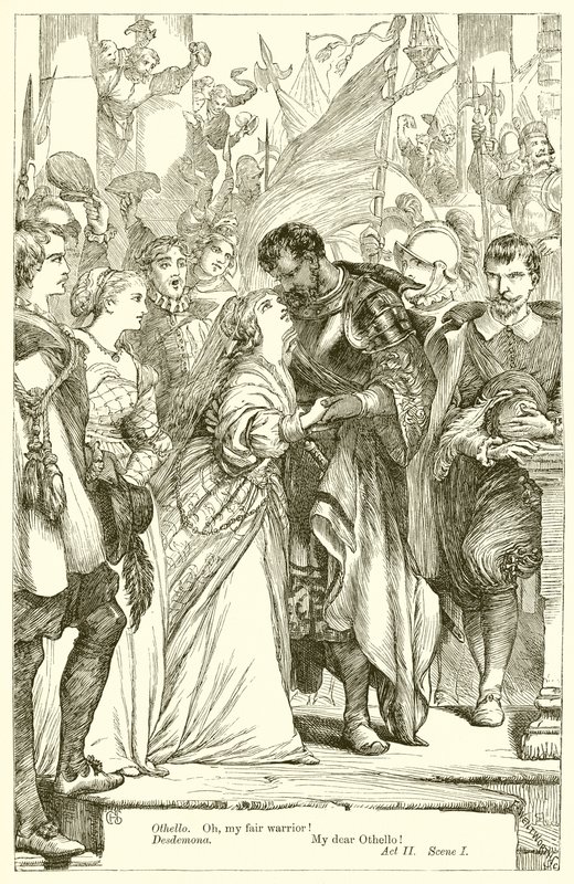Otello autorstwa Henry Courtney Selous