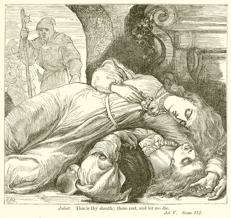 Romeo i Julia autorstwa Henry Courtney Selous