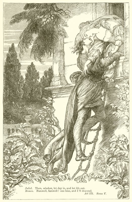 Romeo i Julia autorstwa Henry Courtney Selous
