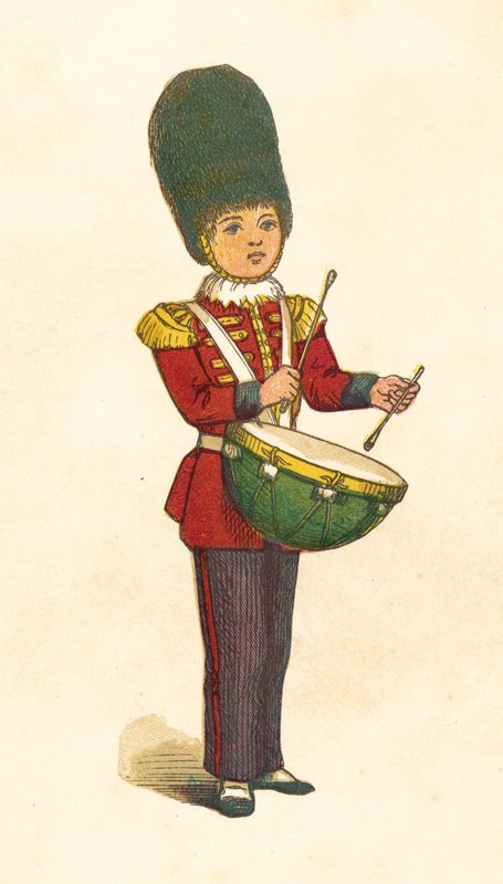 Mały perkusista (kolor lito) autorstwa Henry Hetherington Emmerson