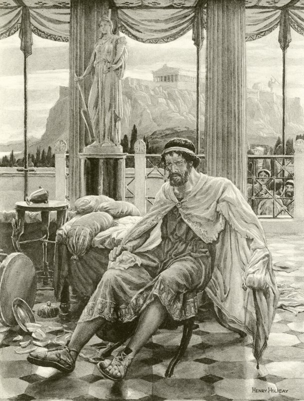 Timon z Aten (grawiura) autorstwa Henry Holiday