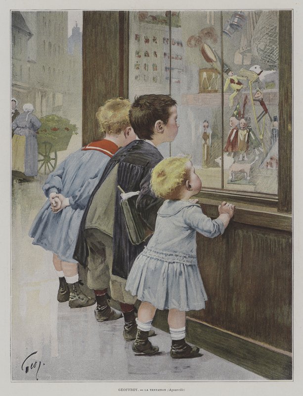 Pokusa autorstwa Henri Jules Jean Geoffroy