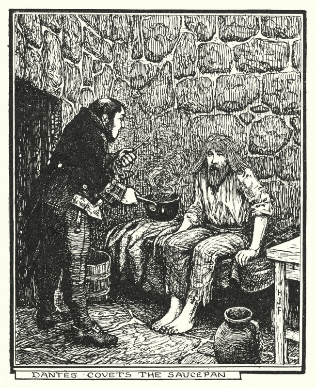 Dantes pożąda rondla (litho) autorstwa Henry Justice Ford