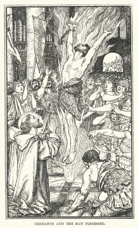 Germanus i opętany (członkowie) autorstwa Henry Justice Ford