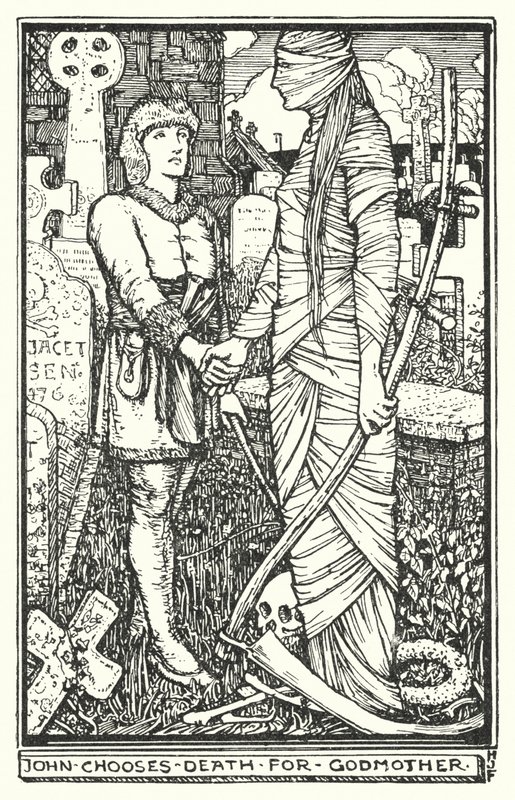 John wybiera śmierć dla matki chrzestnej (lito) autorstwa Henry Justice Ford