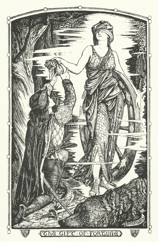 Dar fortuny (grawerunek) autorstwa Henry Justice Ford