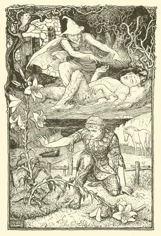 Złoci Chłopcy (grawerowanie) autorstwa Henry Justice Ford