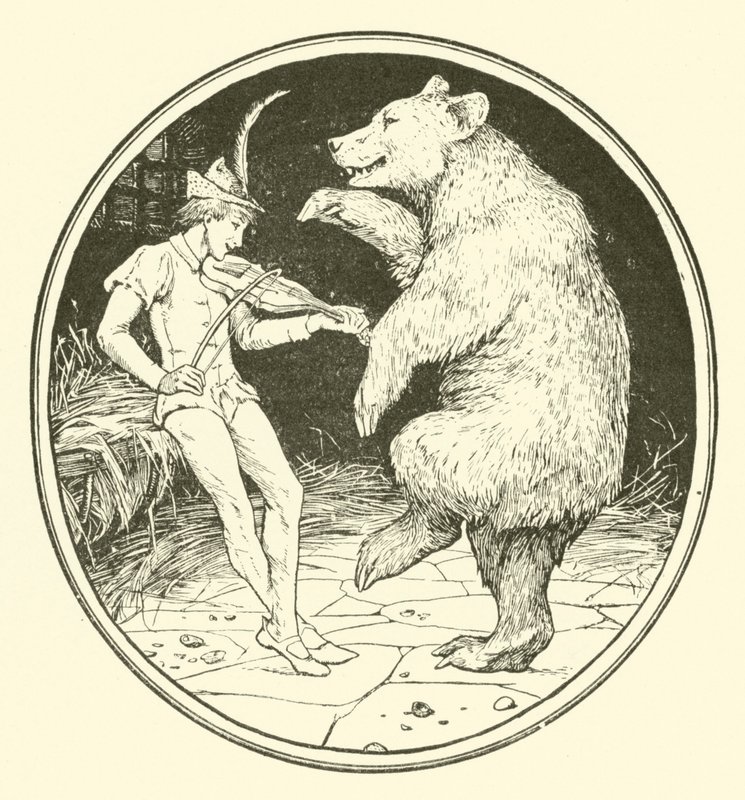 Historia sprytnego krawca (grafika) autorstwa Henry Justice Ford