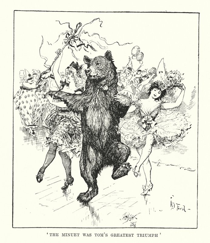 "Menuet był największym triumfem Toma" (rycina) autorstwa Henry Justice Ford