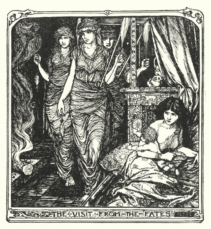 Wizyta z Losu (lito) autorstwa Henry Justice Ford