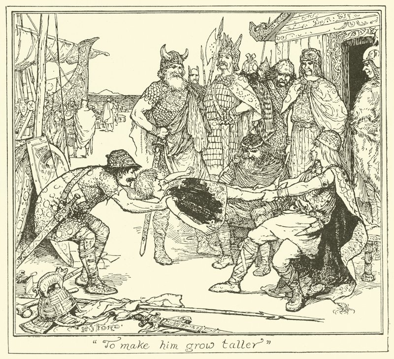 „Aby go urosnąć” (grawerowanie) autorstwa Henry Justice Ford