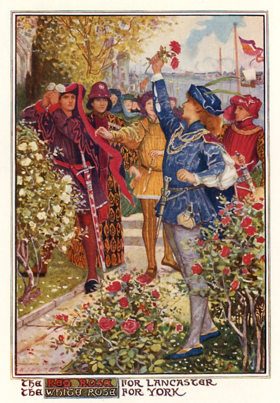 Wojny Róż autorstwa Henry Justice Ford