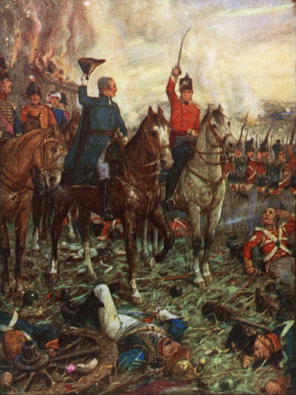 Waterloo, 19:00, 18 czerwca 1815 autorstwa Henry Justice Ford