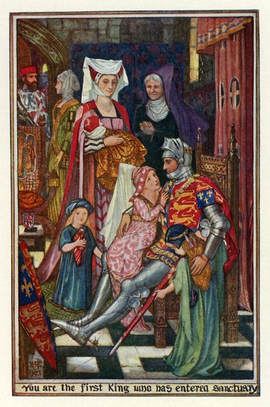 Jesteś pierwszym królem, który wszedł do sanktuarium autorstwa Henry Justice Ford