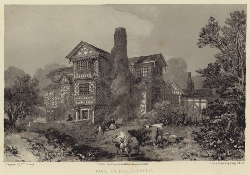 Moreton Hall, Cheshire autorstwa Henry Lark Pratt