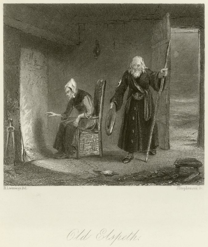 Stara Elspeth autorstwa Henry Liverseege