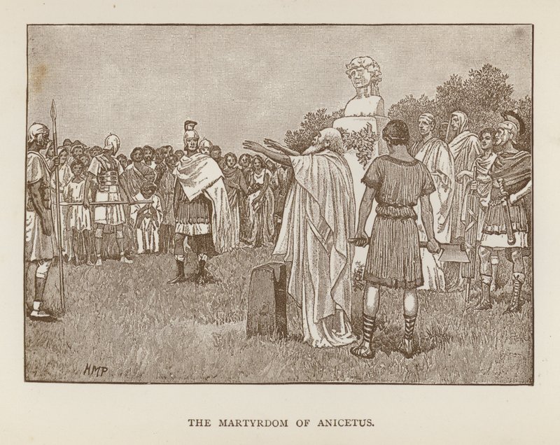 Męczeństwo Anicetusa autorstwa Henry Marriott (after) Paget