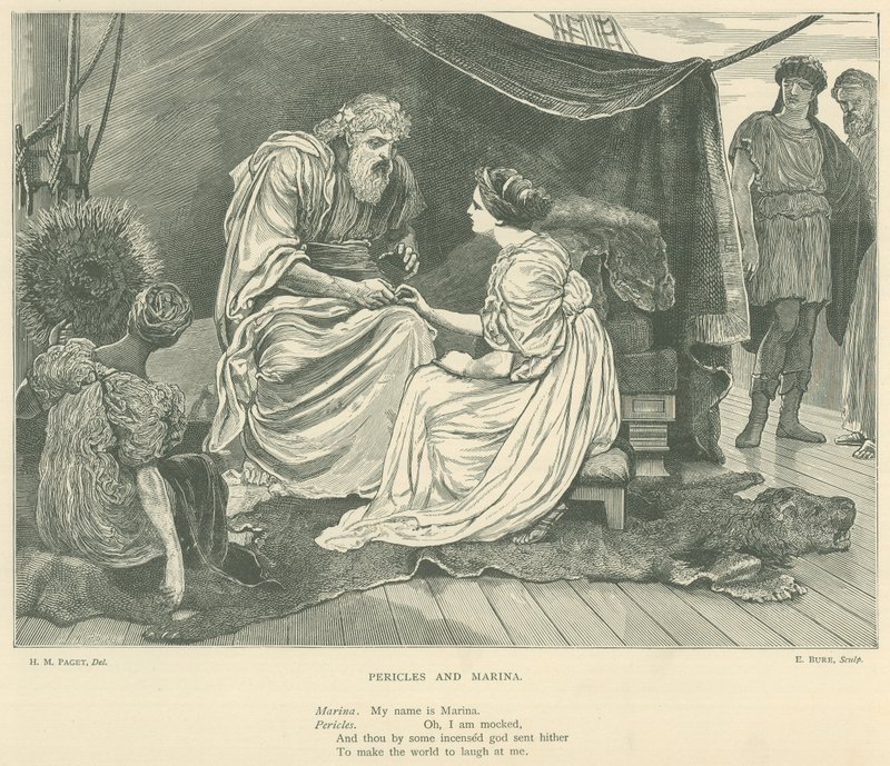 Ilustracja do Peryklesa autorstwa Henry Marriott Paget