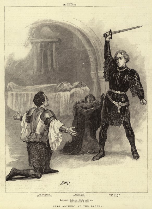Król Artur w Liceum autorstwa Henry Marriott Paget