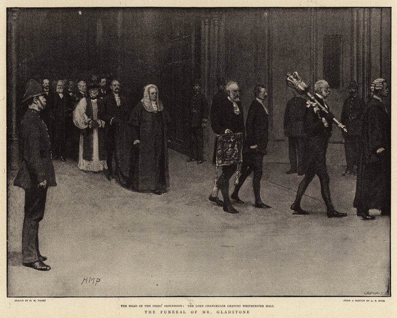 Pogrzeb pana Gladstone