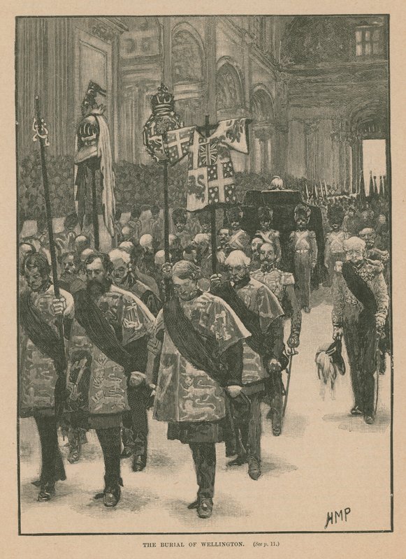 Pogrzeb księcia Wellington autorstwa Henry Marriott Paget