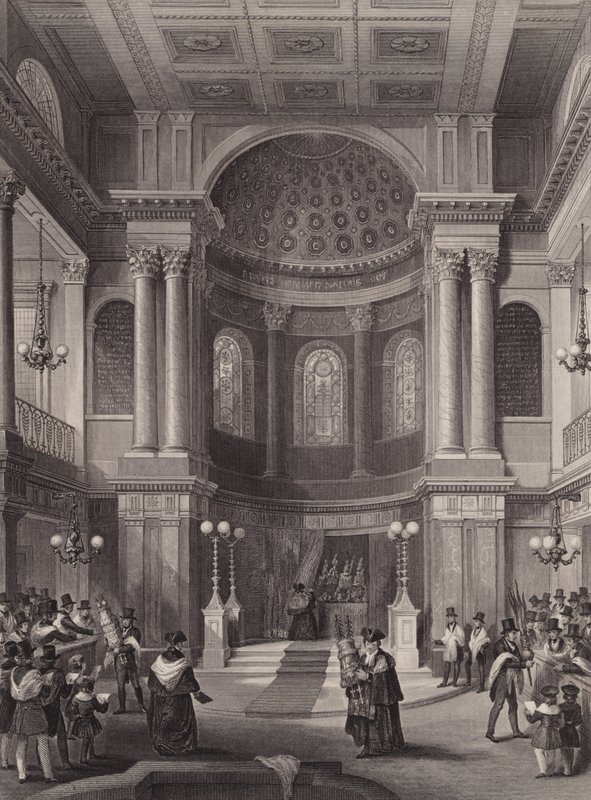 Obchody Święta Namiotów, Synagoga Żydowska, Wielka St Helen