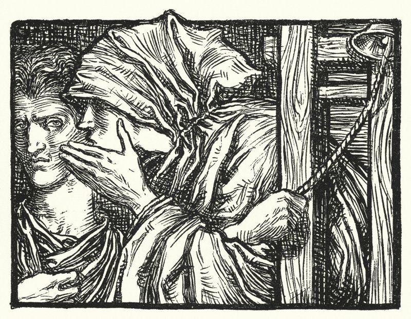Wiersz Matthew Arnolda: Głos (rycina) autorstwa Henry Ospovat