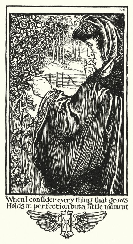 Sonety Szekspira, Sonnet XV (lito) autorstwa Henry Ospovat