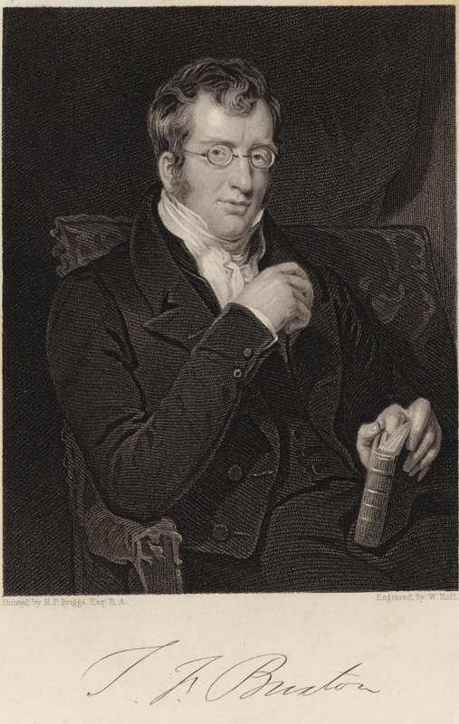 Sir Thomas Buxton autorstwa Henry Perronet Briggs