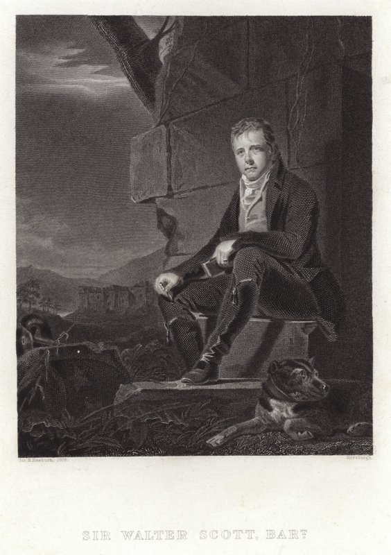 Portret Sir Waltera Scotta autorstwa Henry Raeburn