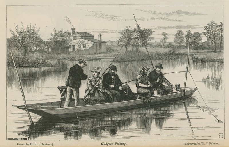 Łowienie kiełków autorstwa Henry Robert Robertson