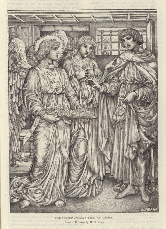 Opowieść drugiej zakonnicy autorstwa Henry Ryland