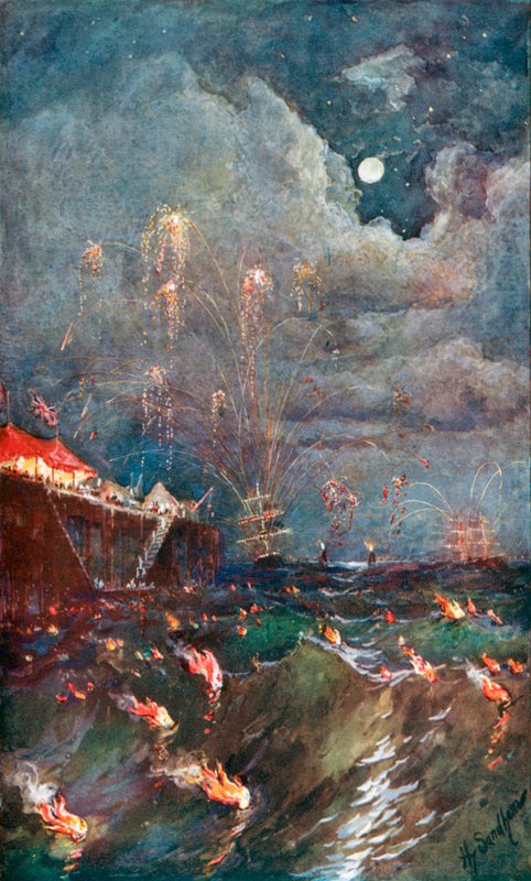 Iluminacja Surf w Madras autorstwa Henry Sandham
