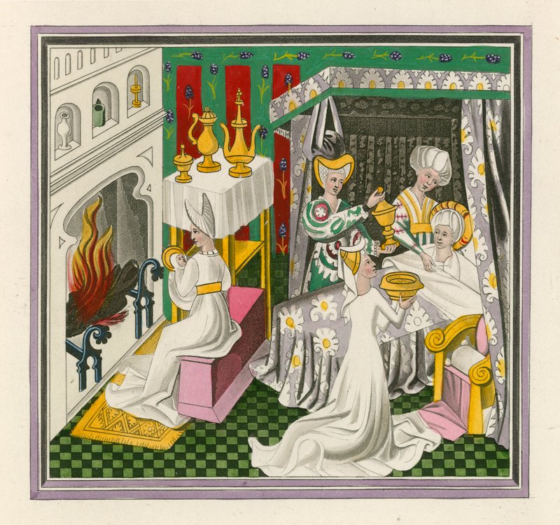 Narodziny św. Edmunda, 1433 r. autorstwa Henry Shaw
