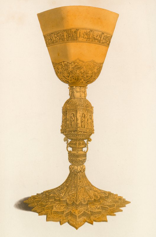 Puchar Andrei Mantegny, koniec XV w. autorstwa Henry Shaw