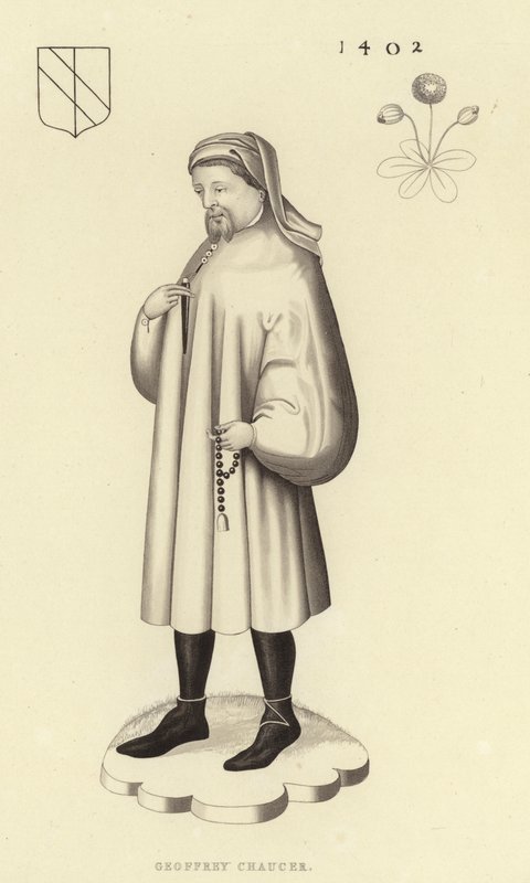 Geoffrey Chaucer autorstwa Henry Shaw