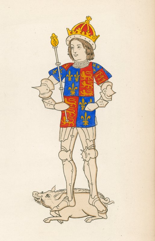 Król Ryszard III, 1483-85 autorstwa Henry Shaw