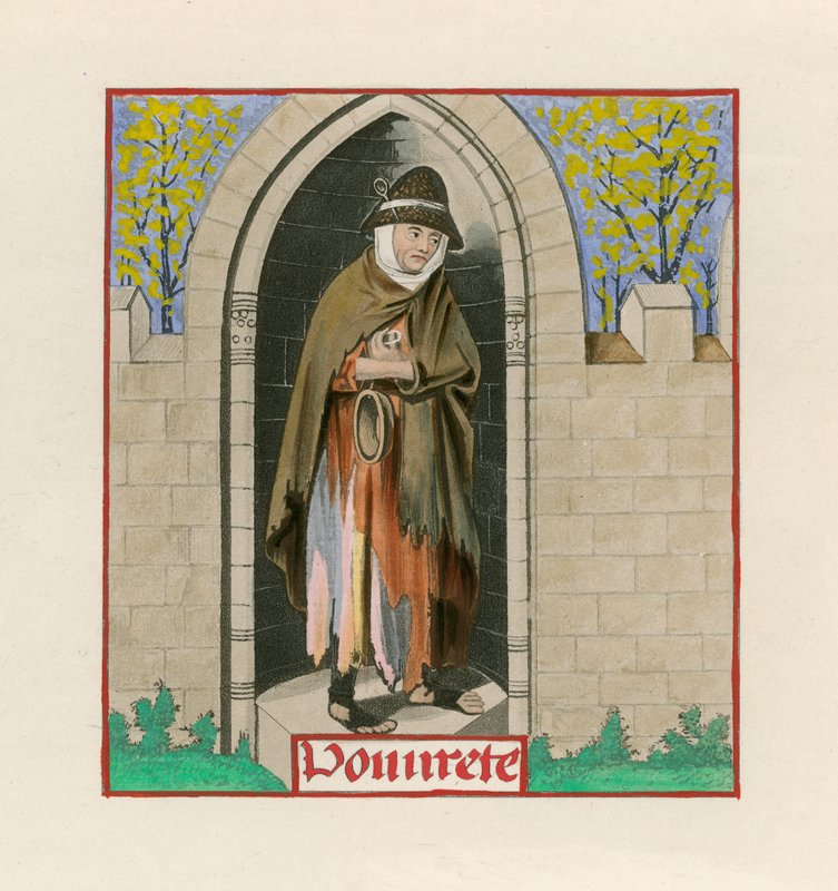 "Сарнайн романс"-аас ядуурал, 1480 он, Британийн музей, Harl M S 4425poli autorstwa Henry Shaw