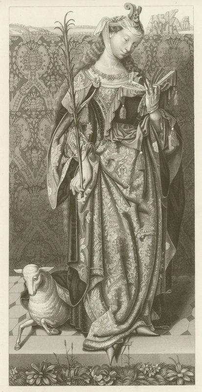Św. Agnieszka autorstwa Henry Shaw