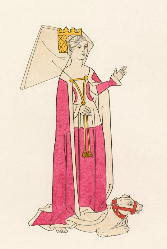 Lady Anne, żona Ryszarda III, 1483-85 autorstwa Henry Shaw