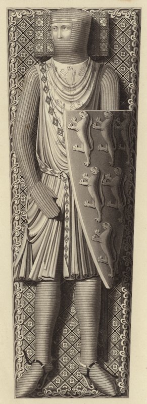 William Longuespee, pierwszy hrabia Salisbury, około 1226 autorstwa Henry Shaw