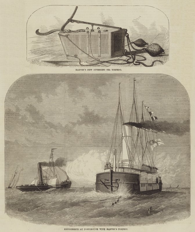 Torpeda Harveya autorstwa Henry Spernon Tozer