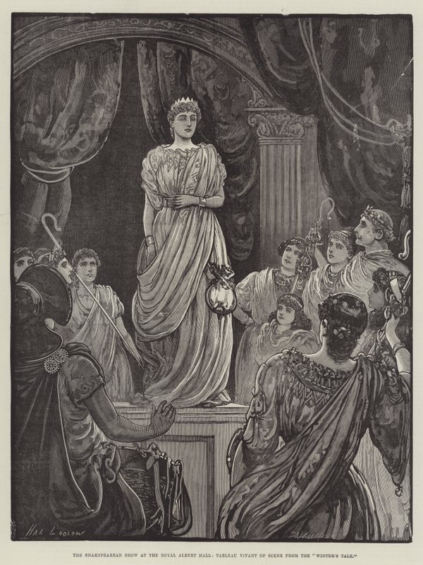 Show szekspirowski w Royal Albert Hall, Tableau Vivant of Scene from the Winter