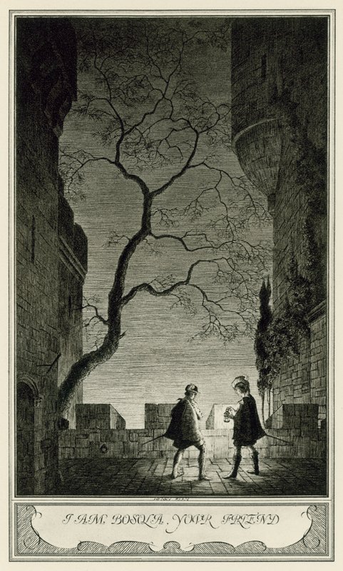 The Duchess Of Malfi Johna Webstera: Jestem Bosola, twój przyjaciel (lito) autorstwa Henry Weston Keen