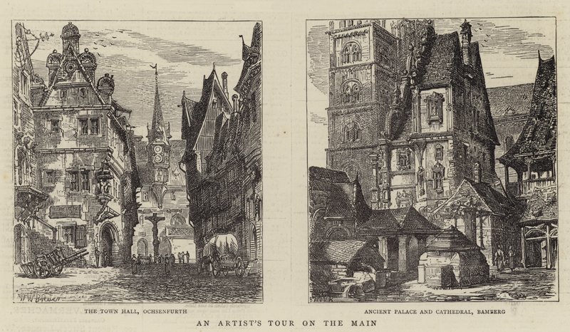 Wycieczka artysty po Main autorstwa Henry William Brewer