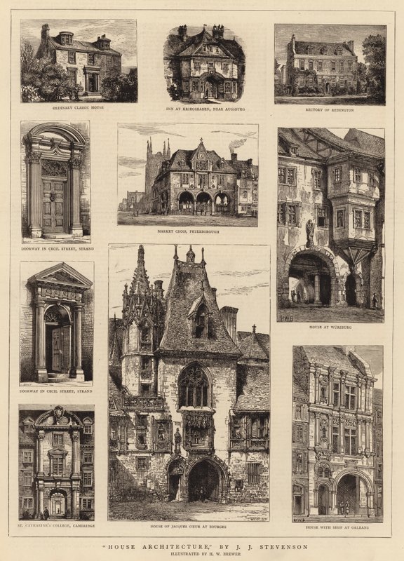 Dom Architektura autorstwa Henry William Brewer