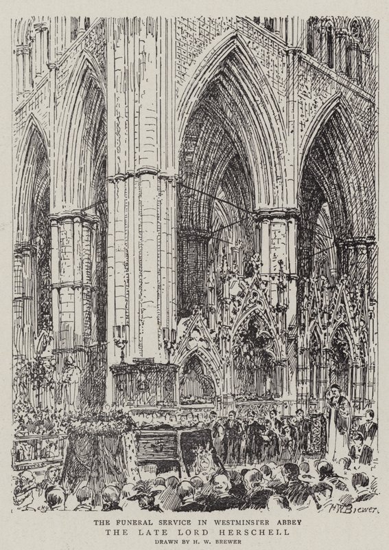 Późny Lord Herschell autorstwa Henry William Brewer